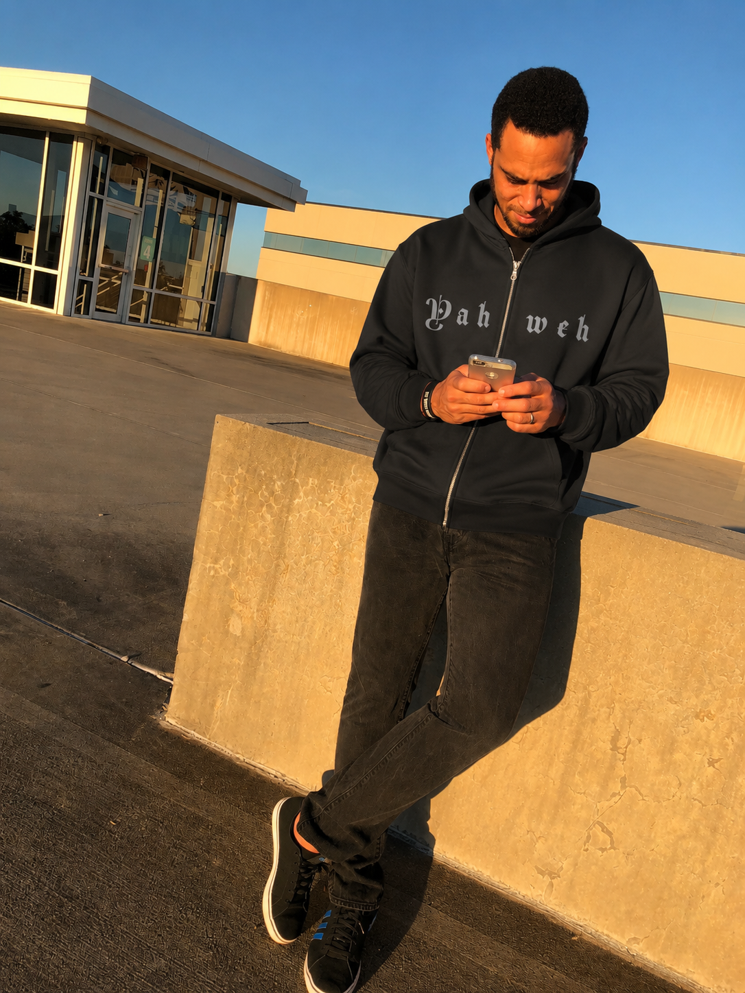 Yahweh Unisex Heavy Blend Zip Hoodie