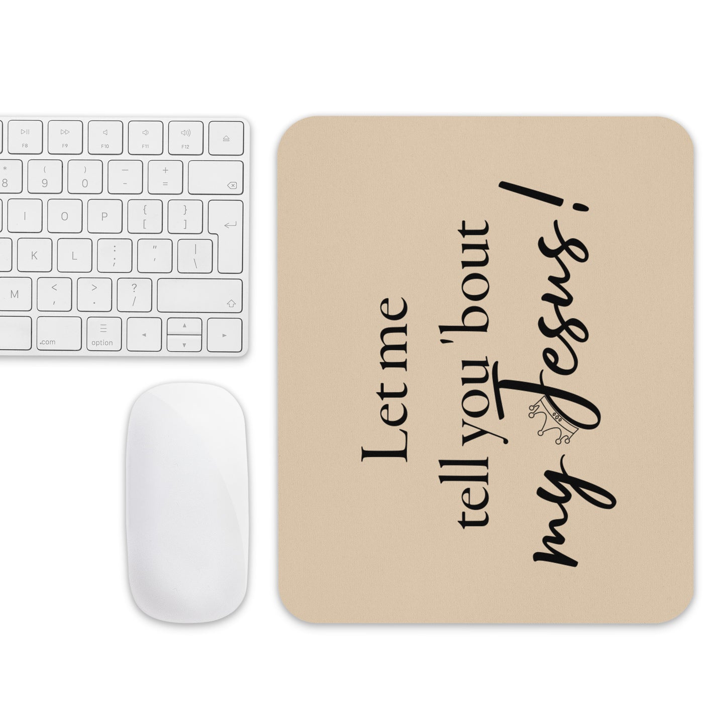 mousepads with a message of Jesus