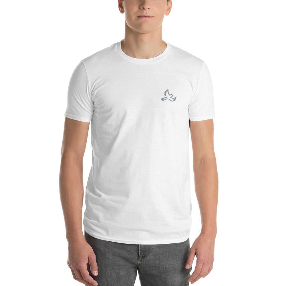 Dove Embroidered Short-Sleeve T-Shirt