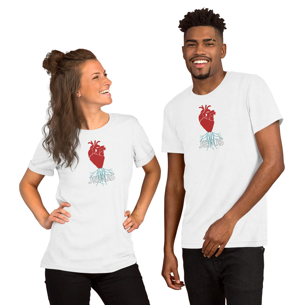 My Heart is Rooted in Jesus | Christian T-Shirt | VT Misson Merch