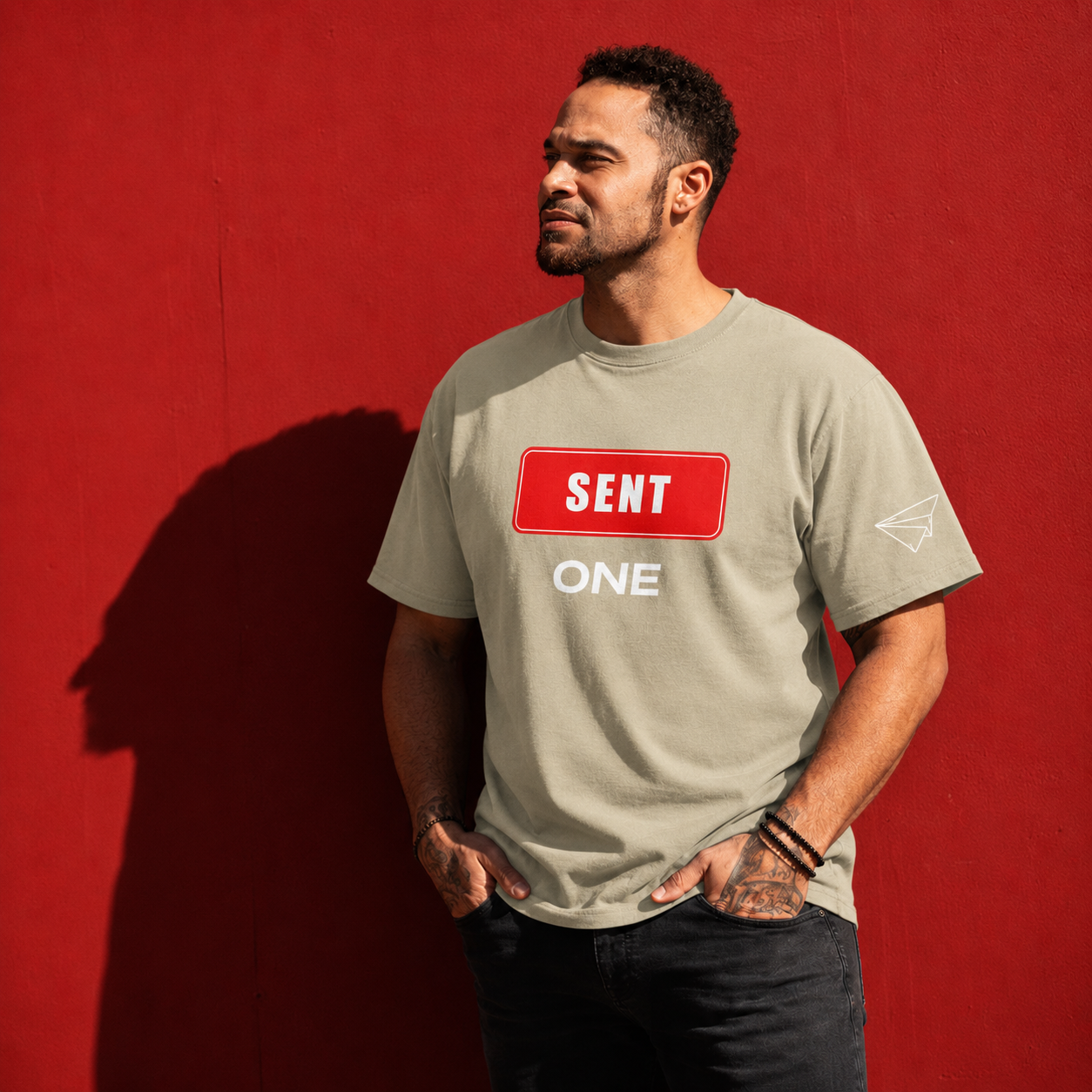 Sent One Unisex Heavyweight T-shirt