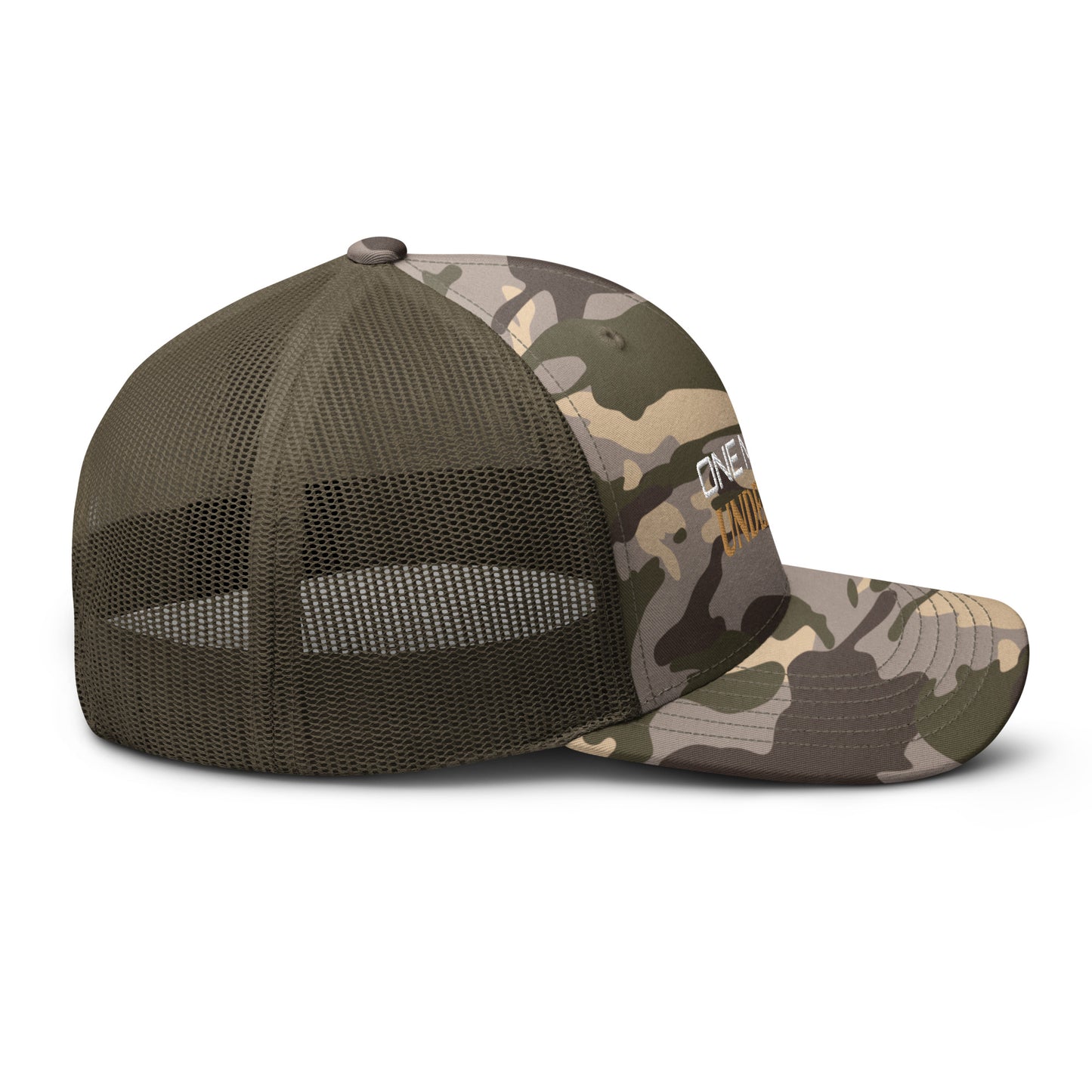 One Nation Under God Camouflage trucker hat