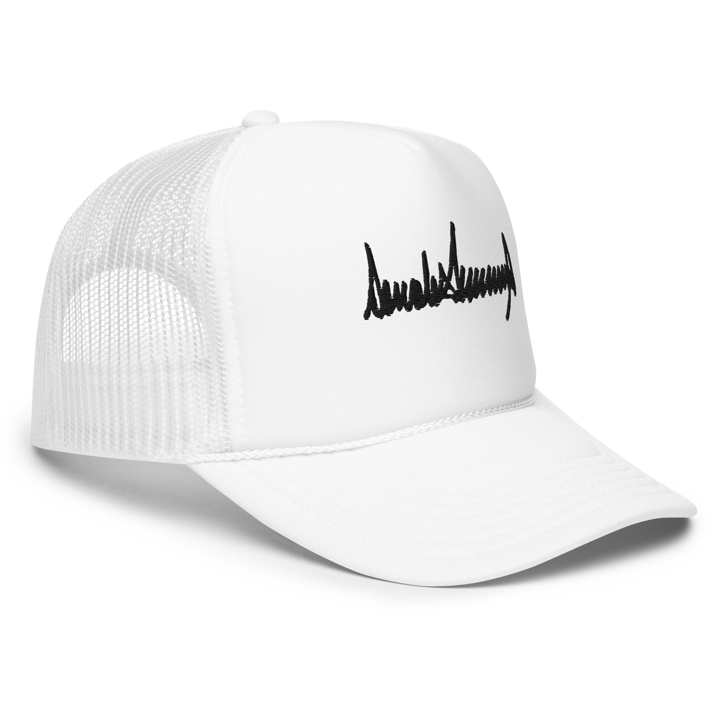 Donald Trump Signature Embroidered Foam trucker hat