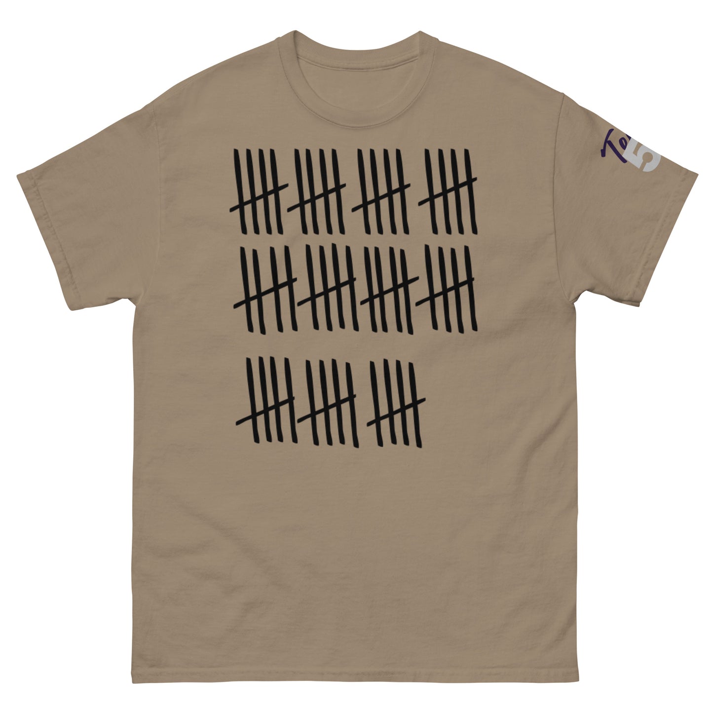 Birthday TEAM 55 Classic Tee | Tally Marks