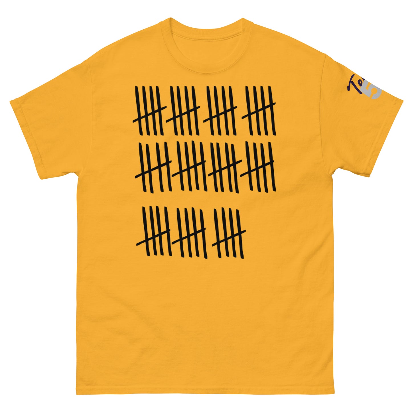 Birthday TEAM 55 Classic Tee | Tally Marks