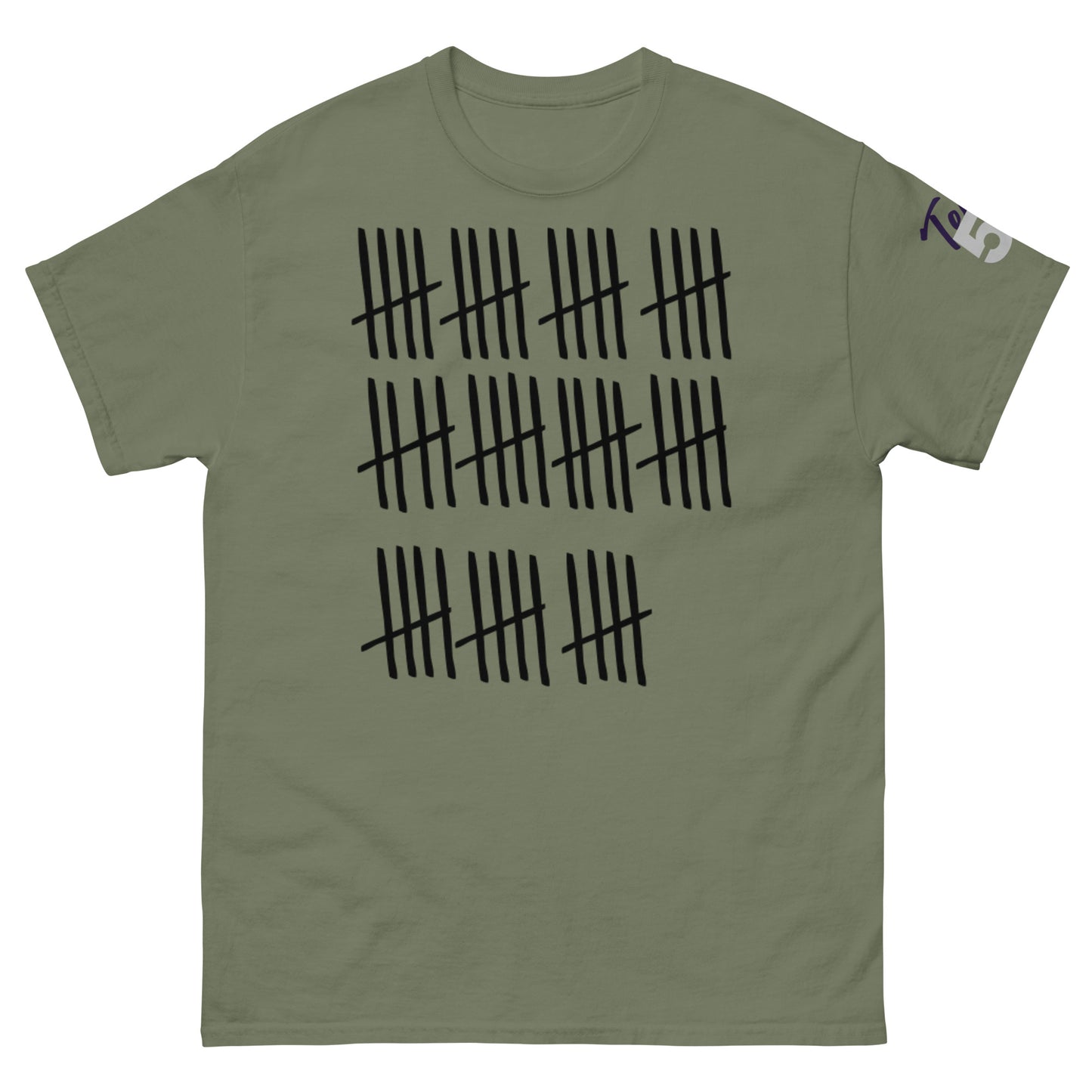 Birthday TEAM 55 Classic Tee | Tally Marks