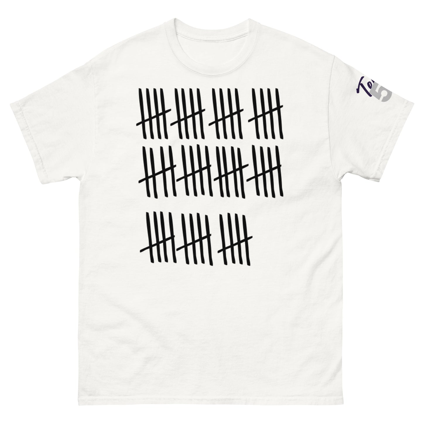 Birthday TEAM 55 Classic Tee | Tally Marks