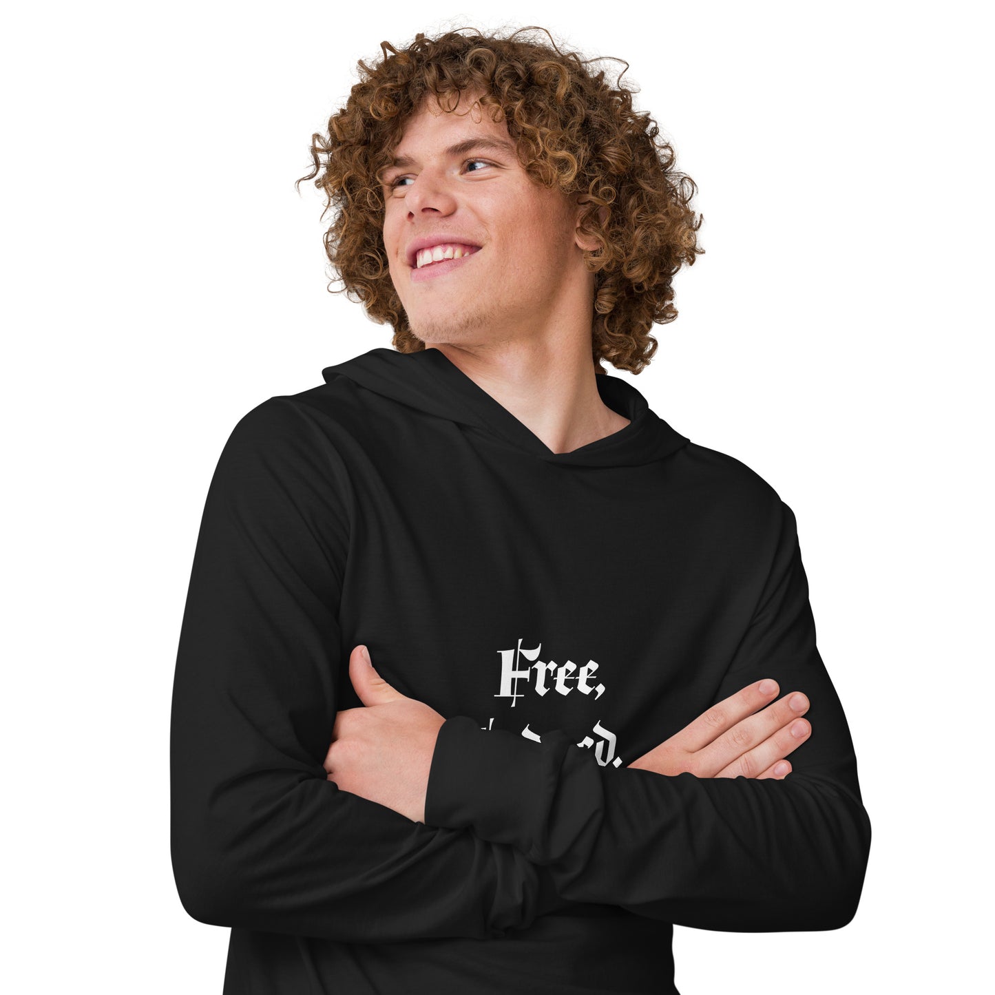 Free Indeed Hooded long-sleeve tee