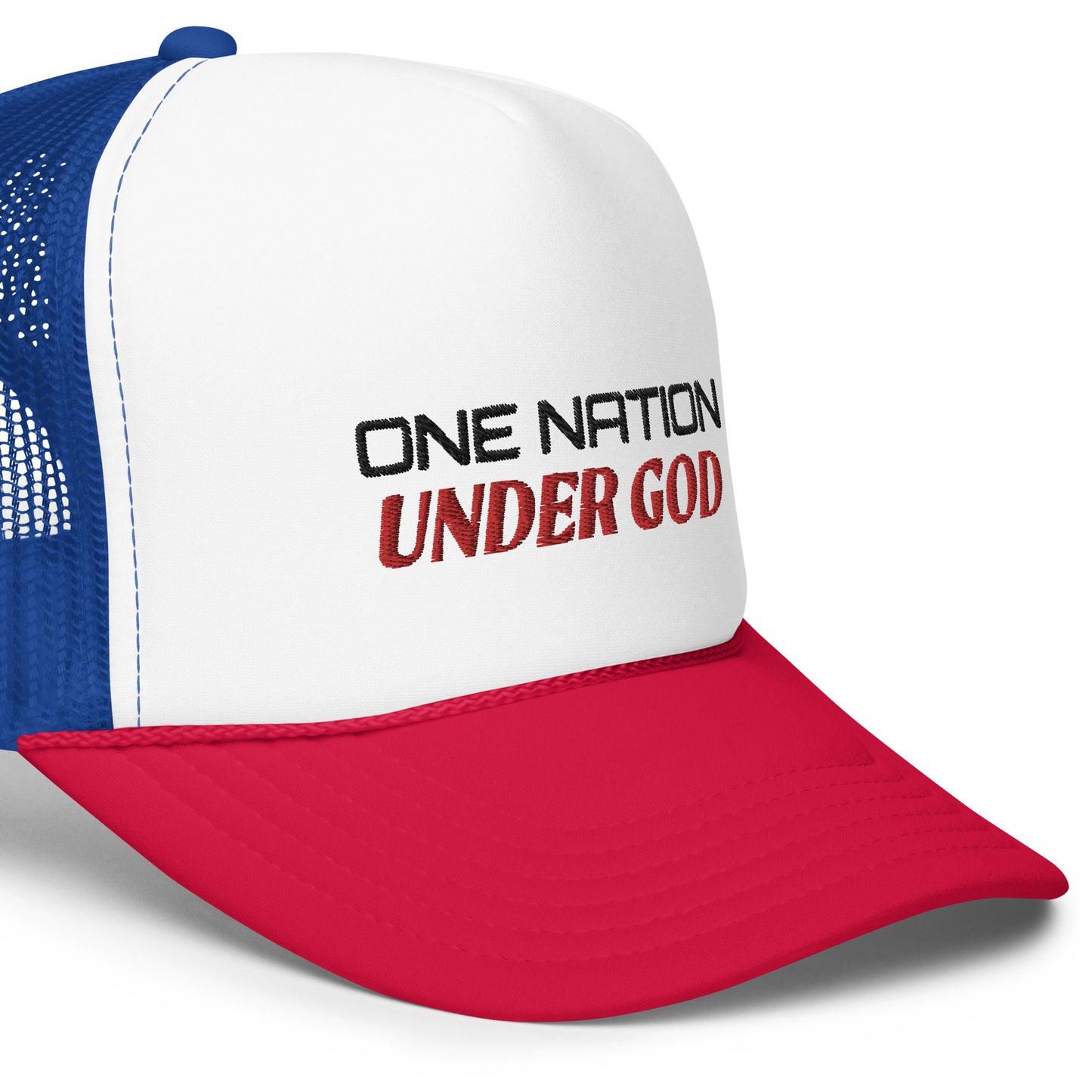 ONE NATION UNDER GOD Foam trucker hat