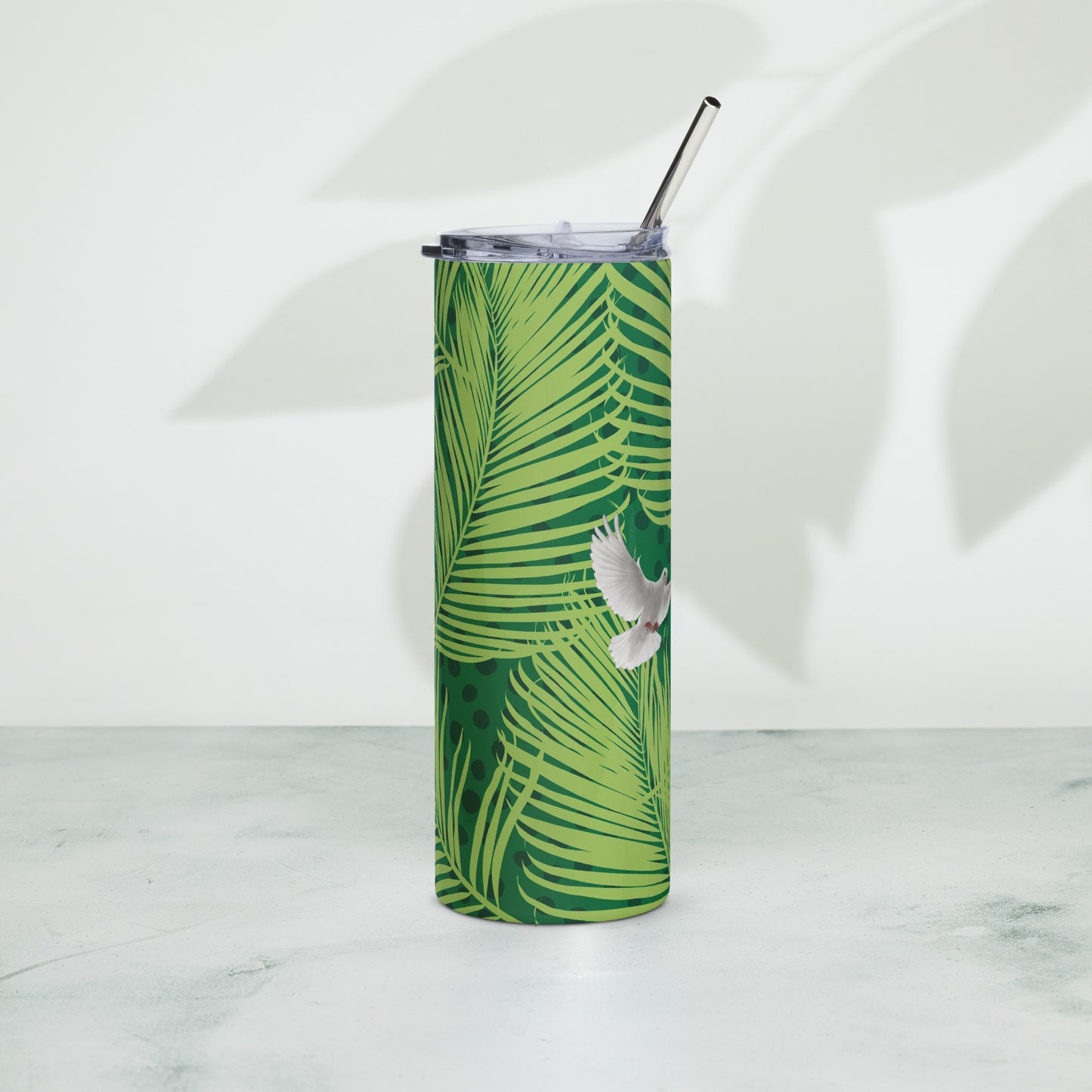 Palm Dove Stainless steel tumbler