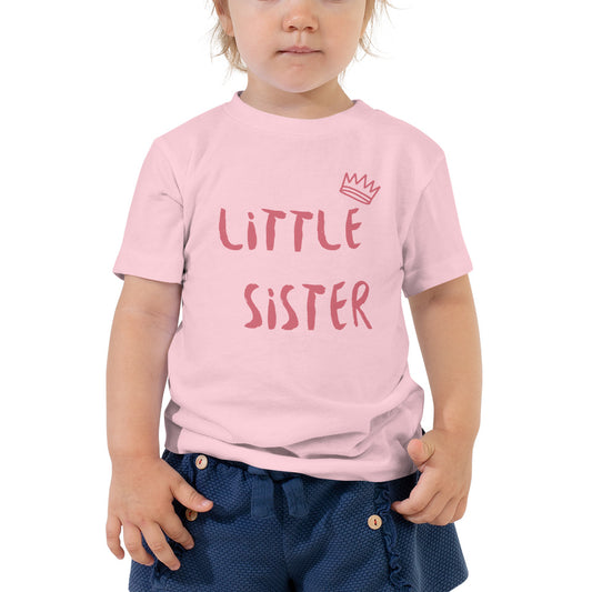 LITTLE SISTER Toddler Short Sleeve Tee