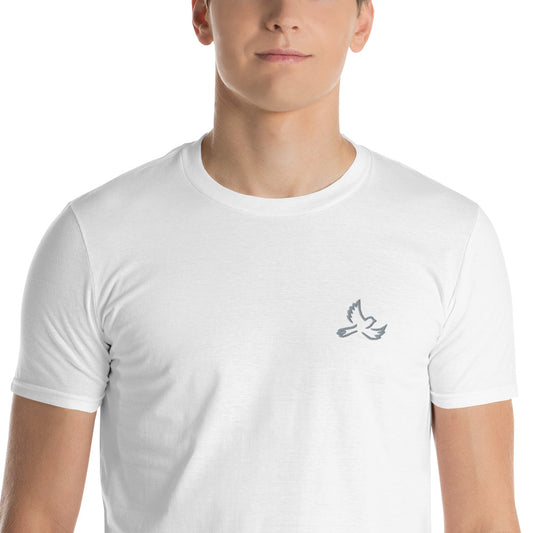 Dove Embroidered Short-Sleeve T-Shirt