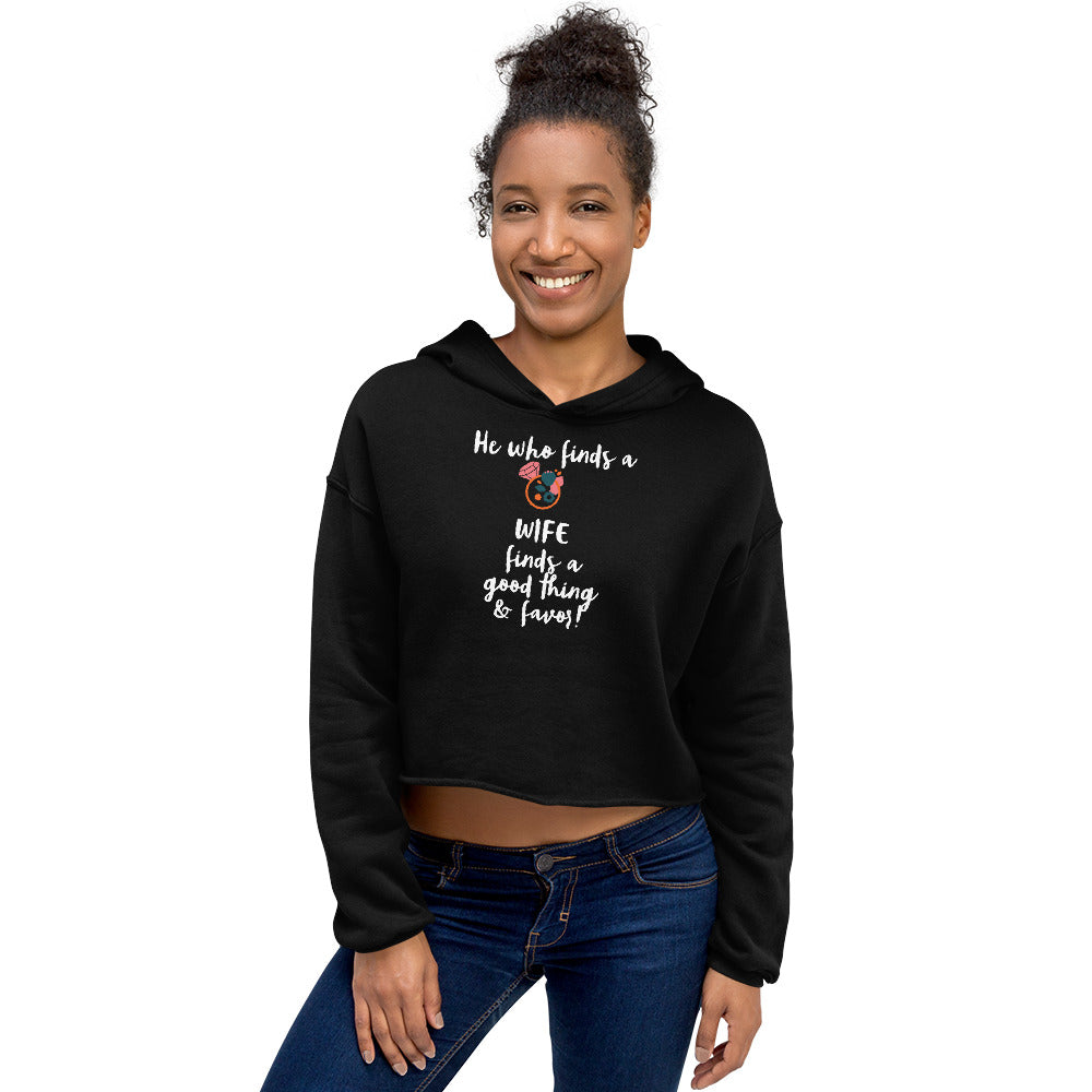 HE WHO FINDS A WIFE | Women's Christian Hoodie | VT Mission Merch