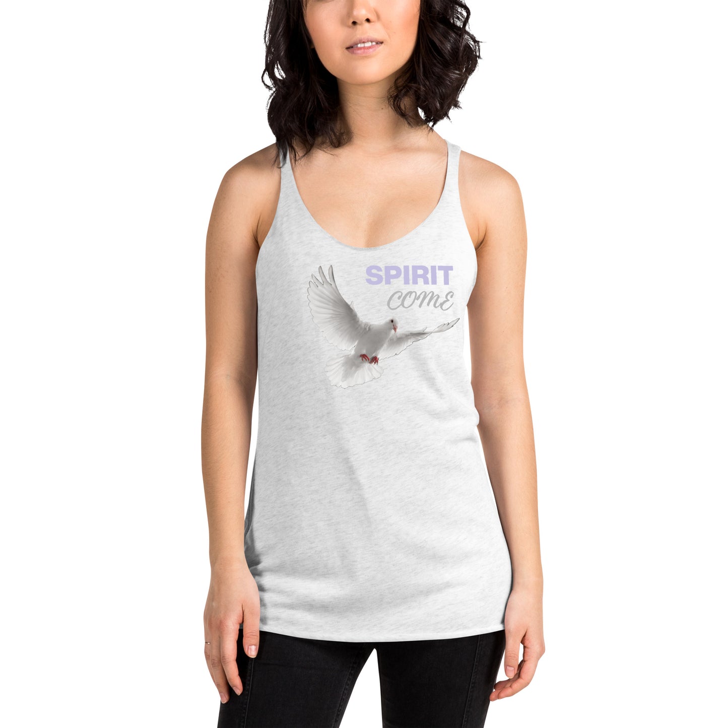 Spirit Come Women's Racerback Tank