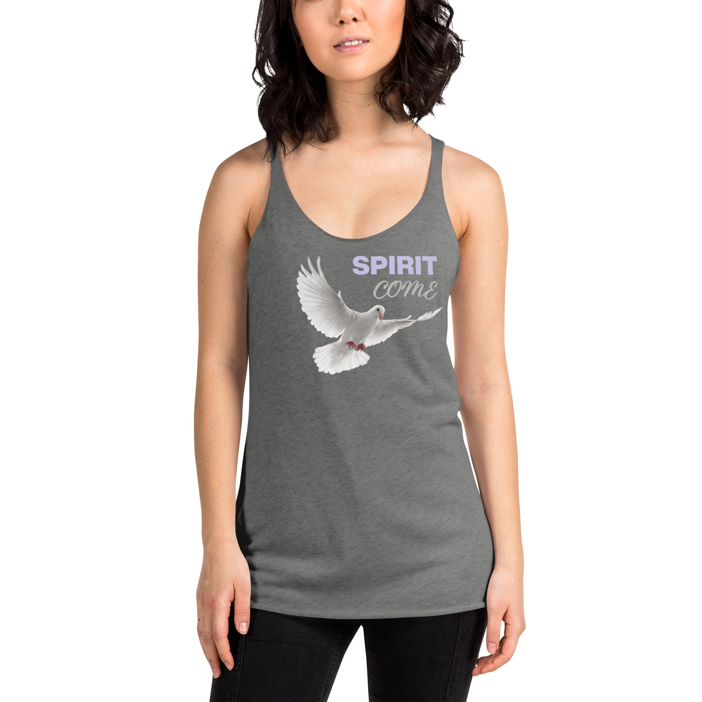 Spirit Come Women's Racerback Tank