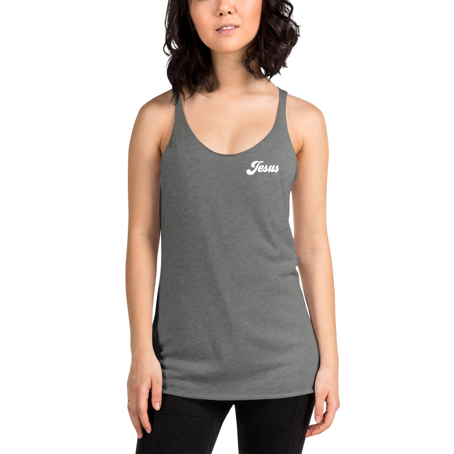 Women's Racerback Jesus Tank