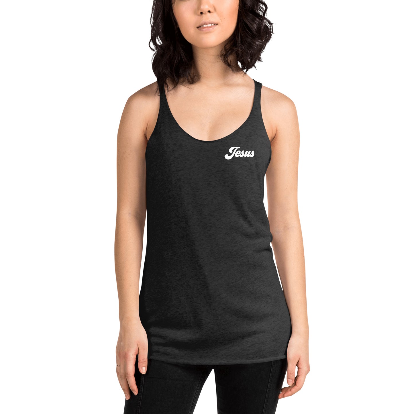 Women's Racerback Jesus Tank