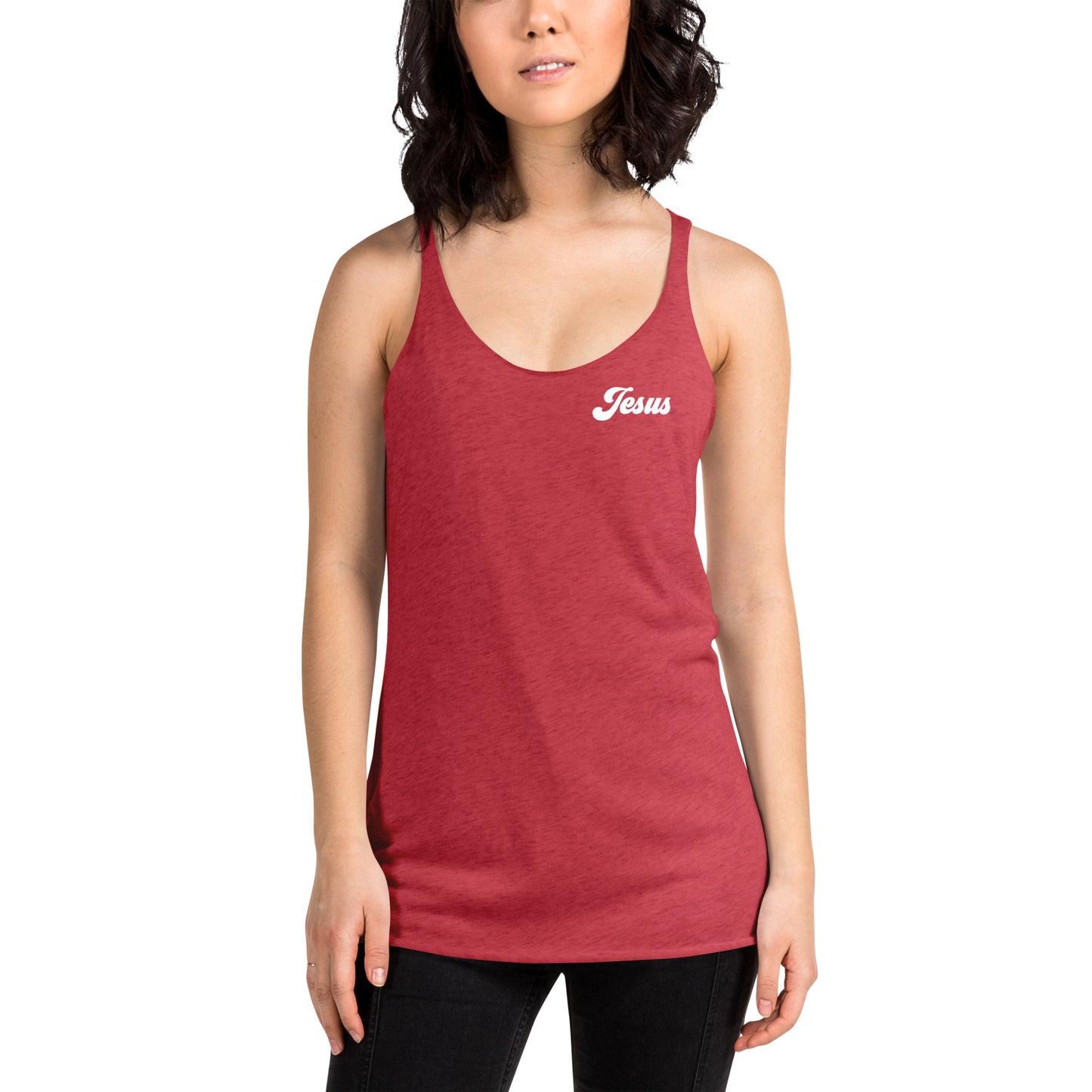Women's Racerback Jesus Tank